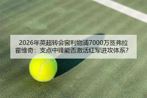 2026年英超转会窗利物浦7000万签弗拉霍维奇：支点中锋能否激活红军进攻体系？